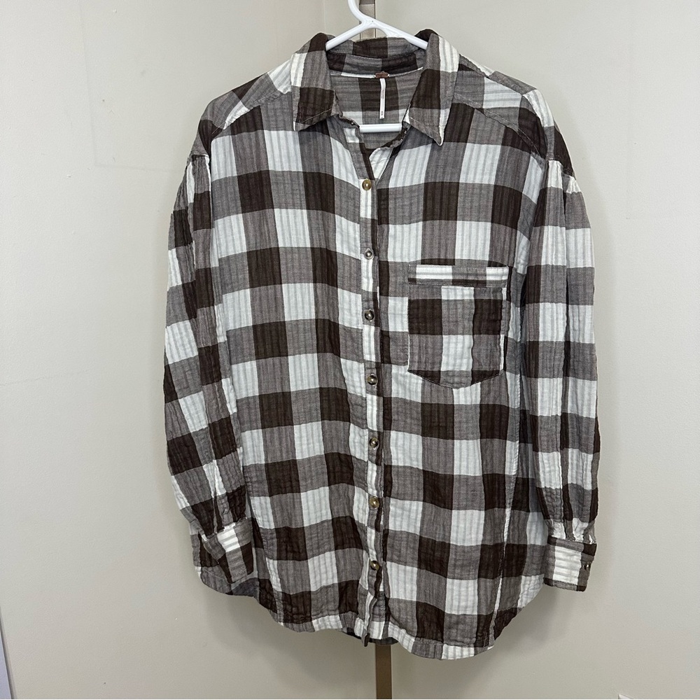 Woman’s free people button down